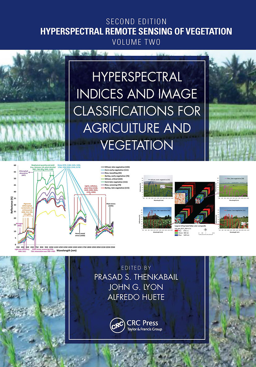 [预订]Hyperspectral Indices and Image Classifications for Agriculture and Vegetation