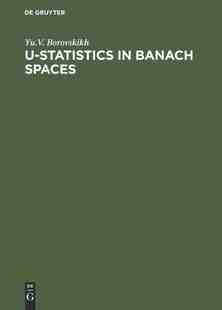 Statistics Banach 9783112307625 Spaces 预订