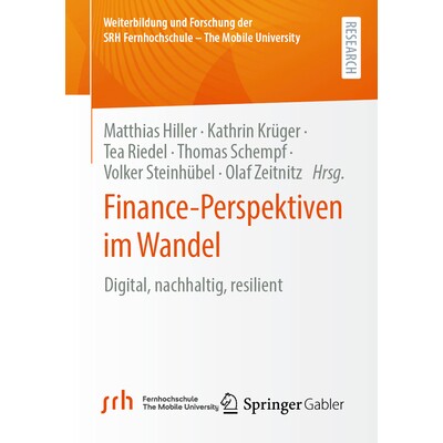 预订 Finance-Perspektiven Im Wandel: Digital, Nachhaltig, Resilient: Digital, nachhaltig, resilient: 9783658428396