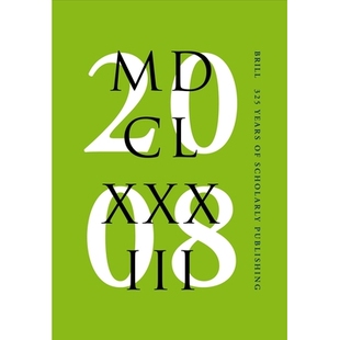 预订 Brill – 325 years of scholarly publishing 布里尔 - 学术出版325年: 9789004170322