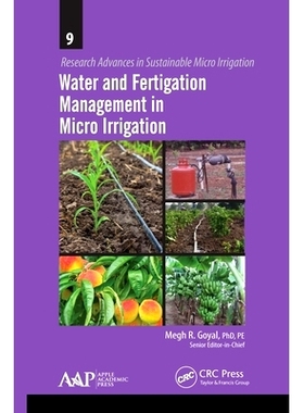 预订 Water and Fertigation Management in Micro Irrigation 微灌方面的水与施肥管理: 9781774633809