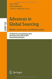【预订】Advances in Global Sourcing. Models, Governance, and Relationships