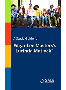预订 A Study Guide for Edgar Lee Masters’s 
