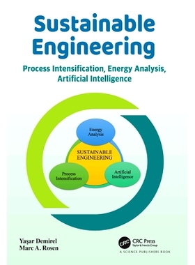 预订 Sustainable Engineering: Process Intensification, Energy Analysis, and Artificial Intelligence 可持续工程：过程强化