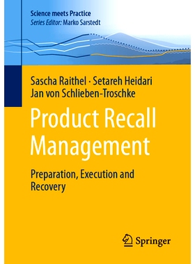 预订 Product Recall Management: Preparation, Execution and Recovery: 9783658455866