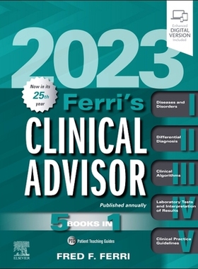 现货 Ferri’s Clinical Advisor 2023 9780323755733