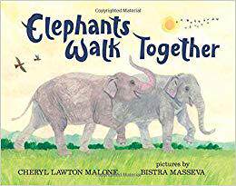 【预售】Elephants Walk Together