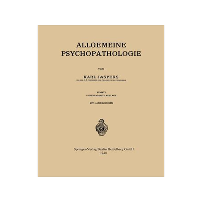 预订 Allgemeine Psychopathologie