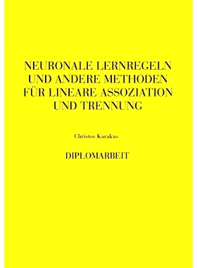 预订 Neuronale Lernregeln und andere Methoden: 9783898112338
