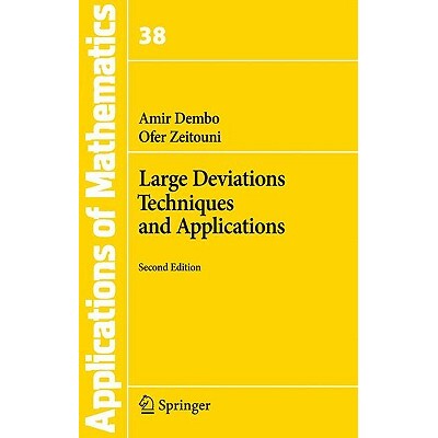 预订 Large Deviations Techniques and Applications 大偏差技术与应用 9783642033100