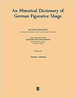 【预售】An Historical Dictionary of German Figurative Usage Fascicle 53