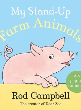 预订 My Stand-Up Farm Animals: A Pop-Up Animal Book 我的立体农场动物：一本立体动物书: 9781035000258