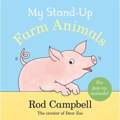预订 My Stand-Up Farm Animals: A Pop-Up Animal Book 我的立体农场动物：一本立体动物书: 9781035000258