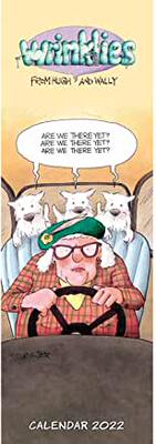 【预订】Wrinklies Slim Calendar 2022 9781529816747