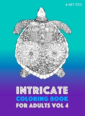 预订 Intricate Coloring Book For Adults Vol 4: 9781944427641