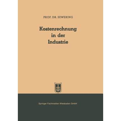 预订 Kostenrechnung in der Industrie: 9783663007272
