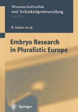 【预订】Embryo Research in Pluralistic Europe