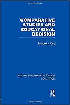 【预售】Comparative Studies and Educational Decision