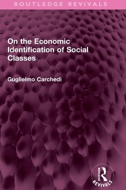 [预订]On the Economic Identification of Social Classes