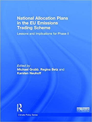 【预售】National Allocation Plans in the EU Emissions Trading Scheme