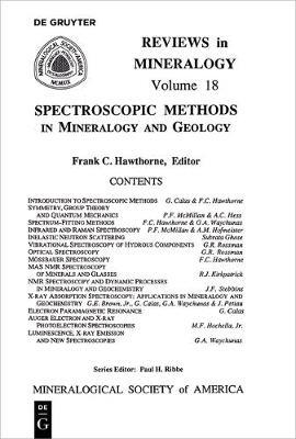 【预订】Spectroscopic Methods in Mineralogy and Geology 9780939950225