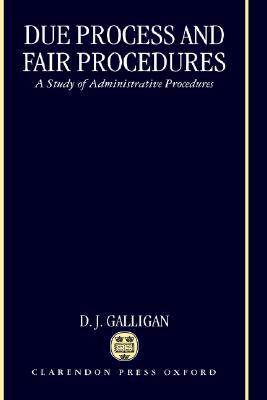 【预订】Due Process and Fair Procedures