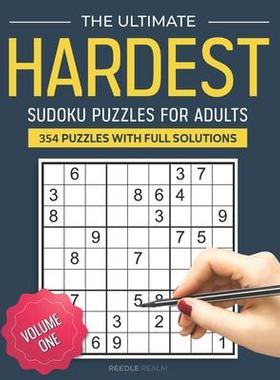 [预订]The Ultimate Hardest Sudoku Puzzles for Adults - 354 Puzzles with Full Solutions - VOL. 1: Get Ready 9798872282129