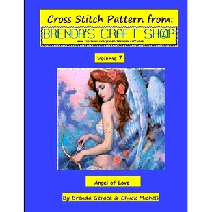 预订 Angel of Love Cross Stitch Pattern: from Brenda’s Craft Shop - Volume 7: 9781496051882