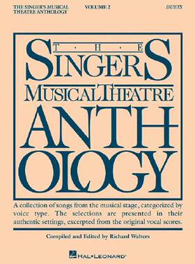 【预订】The Singer’s Musical Theatre Anthology, Volume 2: Duets