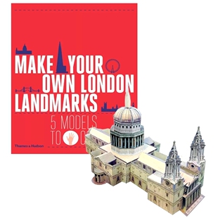 手工立体书 Your 打造您自己 5个构建模型 Models Construct 现货 英文原版 伦敦地标 London Own Make Landmarks