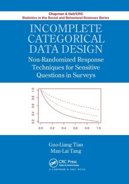 【预订】Incomplete Categorical Data Design