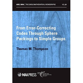 预订 From Error-Correcting Codes Through Sphere Packings to Simple Groups: 9781470454609
