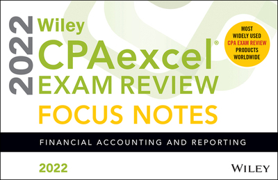 【预订】Wiley’S Cpa Jan 2022 Focus Notes: Financial Accounting And Reporting 9781119848608