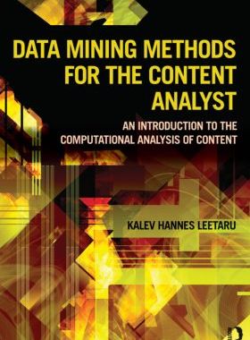 【预售】Data Mining Methods for the Content Analyst