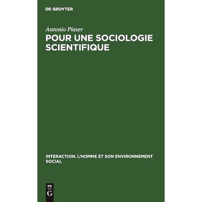 预订 Pour une sociologie scientifique: Épistémologie comparée de l’analyse conceptuelle: 9783111001340