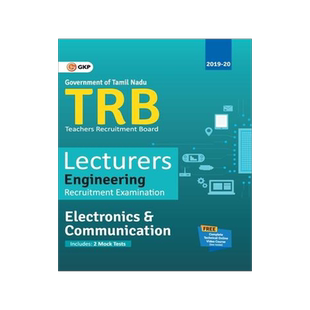 [预订]Trb 2019-20: Lecturers Engineering - Electronics & Communication Engineering 9789389718041