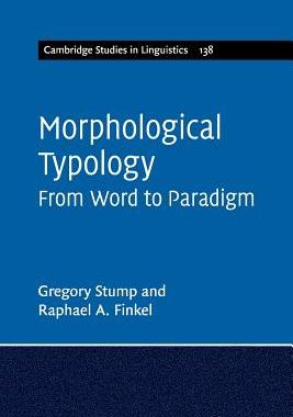【预订】Morphological Typology
