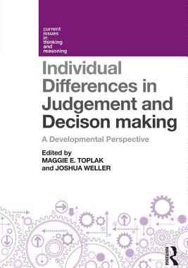 【预订】Individual Differences in Judgement and Decision-Making