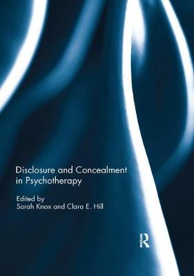 【预订】Disclosure and Concealment in Psychotherapy