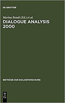 【预订】Dialogue Analysis 2000 9783484750258