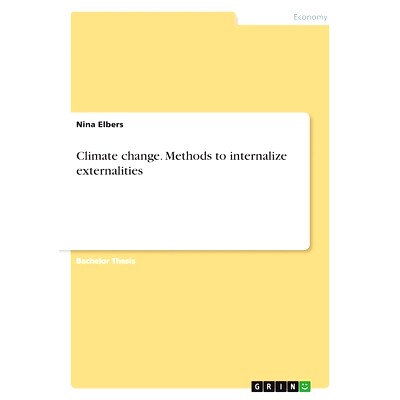 预订 Climate change. Methods to internalize externalities: 9783346459497