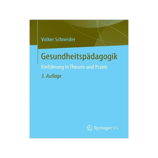 预订 Gesundheitspädagogik