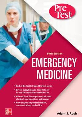 [预订]Pretest Emergency Medicine, Fifth Edition 9781260468946
