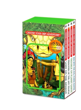 现货 惊险岔路口 四册套装3 分支情节游戏书 选择你的冒险 英文原版 Choose Your Own Adventure 4-Book Boxed Set #3