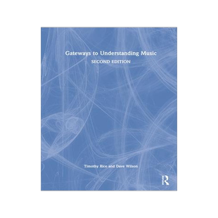 [预订]Gateways to Understanding Music 9781032216300
