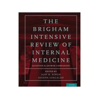 [预订]The Brigham Intensive Review of Internal Medicine Question and Answer Companion 9780199358496