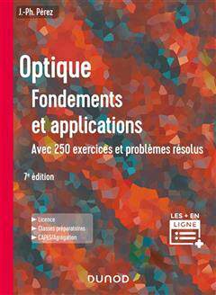 [预订]Optique, fondements et applications : avec 250 exercices et problèmes résolus : licence, classes p 9782100807833