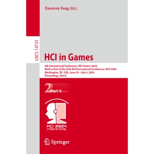 6th 2024 Hci Games the 预订 International Held Conference 26th Part
