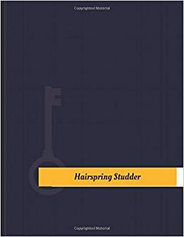 【预售】Hairspring Studder Work Log: Work Jo...