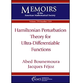 预订 Hamiltonian Perturbation Theory for Ultra-Differentiable Functions 超可微函数的哈密顿微扰理论: 9781470446918